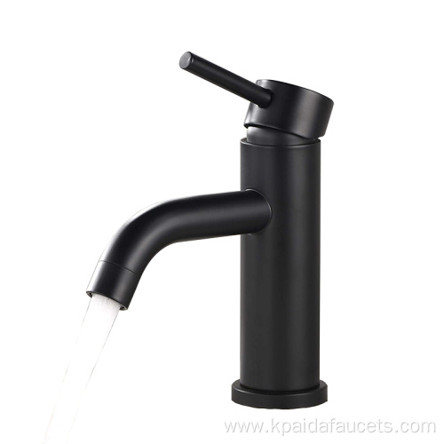 Black Stainless Steel Lavatory Faucets